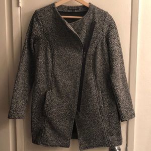 Banana Republic Dark Grey Coat (Size S)